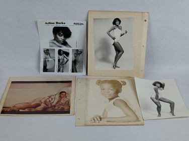 Arline Burks Modeling Photographs