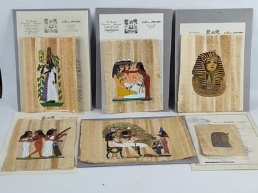 Papyrus Egyptian Paintings