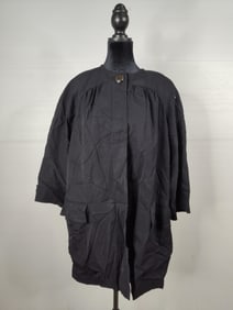 Valentino vintage Missy line Lana Wool 3/4 sleeve cape coat