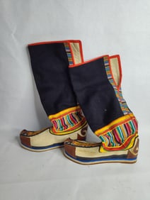 Tibetan Tribal Ceremonial Boots