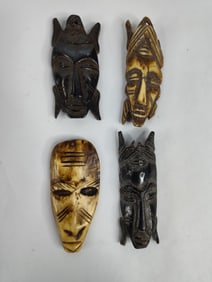1930s Coast Salish Pendant Masks