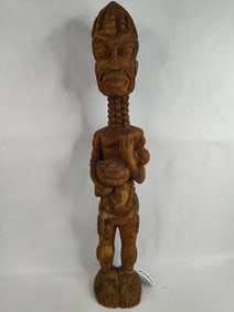 Akin Fakeye Nigerian Mother Sculpture
