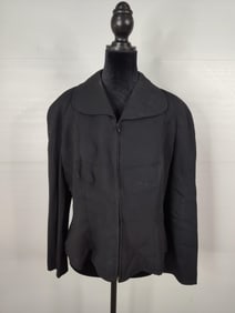 Giorgio Armani Le Collezioni Vintage Ladies Zip up Blazer Jacket