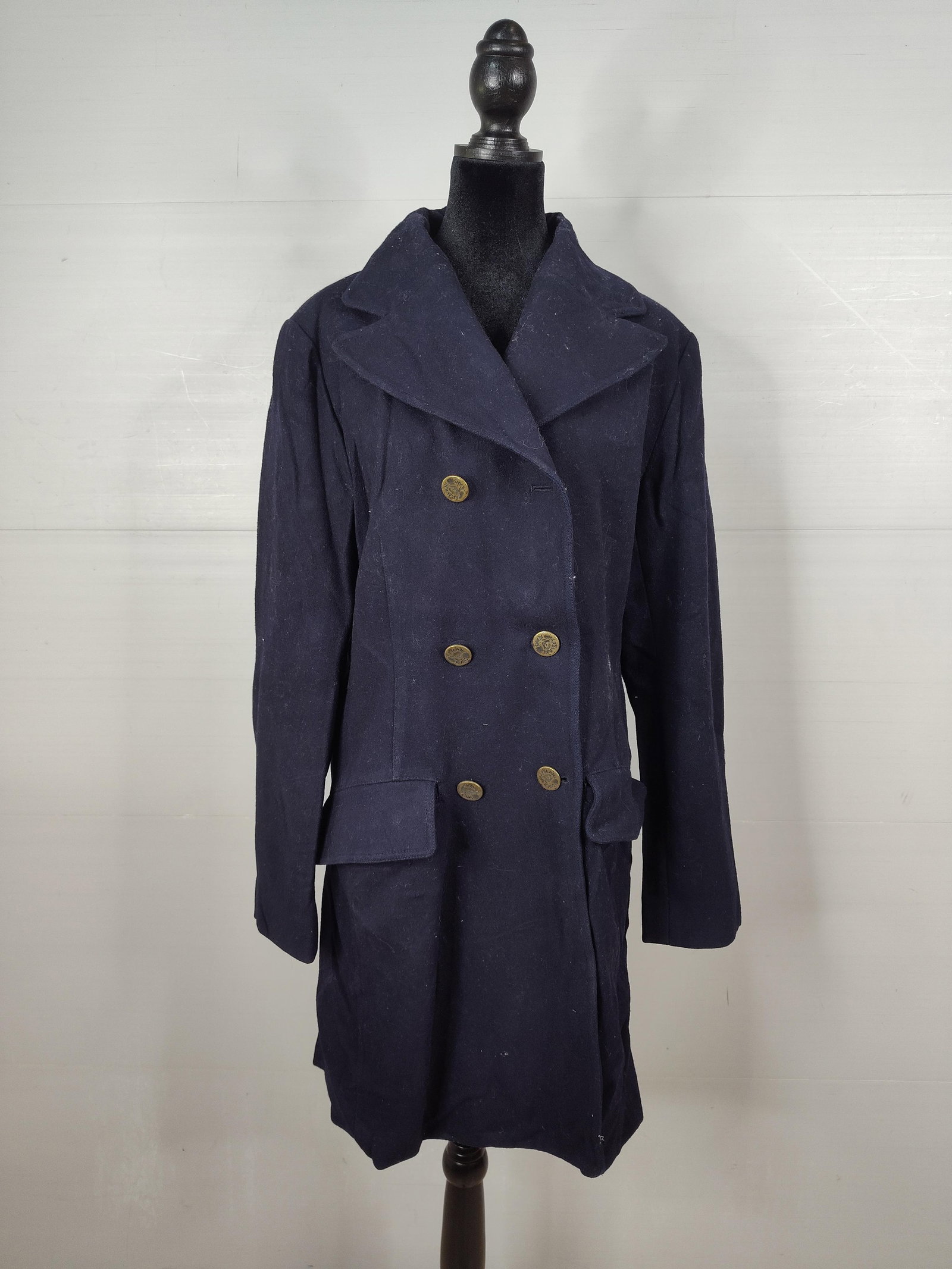 Vintage Georgio Armani 3/4 Length Wool Pea Coat (1 of 9)