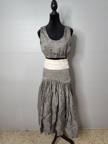 Arline of Beverly Hills Fashion Designer Original skirt and top matching set
