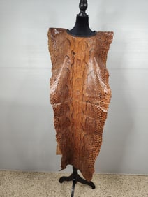 Onyx Designer Costume Authentic Snake Skin Garb by Arline Burks Gant