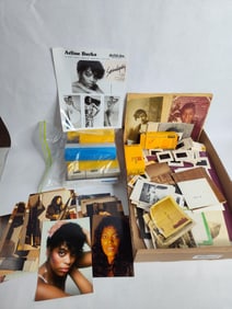 Arline Burks Model, Designer, Actress Portfolio cards, photos and slides