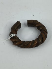 West African Copper/ Bronzed Manilla Slave Trade Currency Bracelet