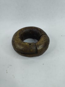 West African Bronze Manilla Slave Trade Currency Bracelet