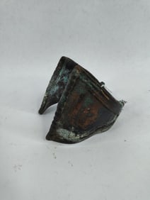West African Ancient Historical Artifact Tribal Copper/Bronze Cuff Bracelet