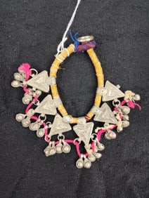 RARE Ornamental protective amulet cultural anklet depicting status