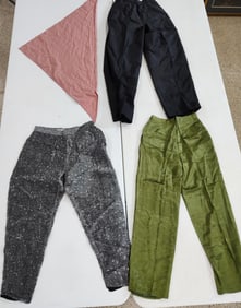 Onyx Designer custom Vintage clothing lot inc. pants and bandeau top