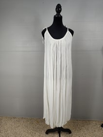 Vintage custom designer white dress