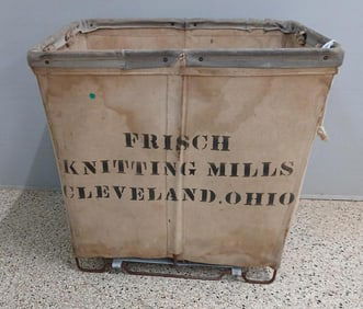 Shamrock meese Inc. Geo.E. Johnson Inc. Frisch Knitting Mills Clev. Ohio Textile Bin