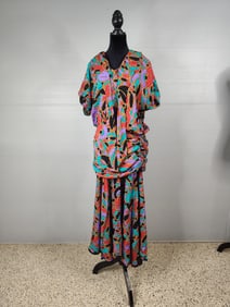 Onyx Custom Designer Silk Dress