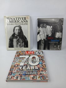 Signed-Harry Benson 50 Yrs. in Pictures, Native Americans in Early Photos & Life Ann. Edition Books