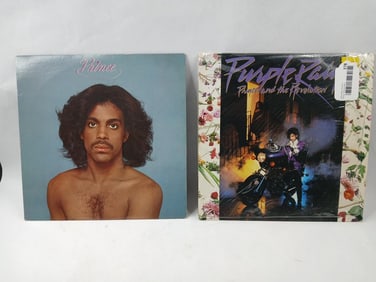 Prince Vinyl Lot including Purple Rain and Prince