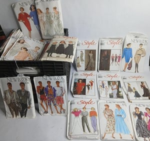 Huge lot of Vintage Patterns in original packaging