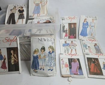 Huge lot of Vintage Patterns in original packaging