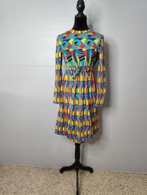Goldworth Retro Knee Length Dress