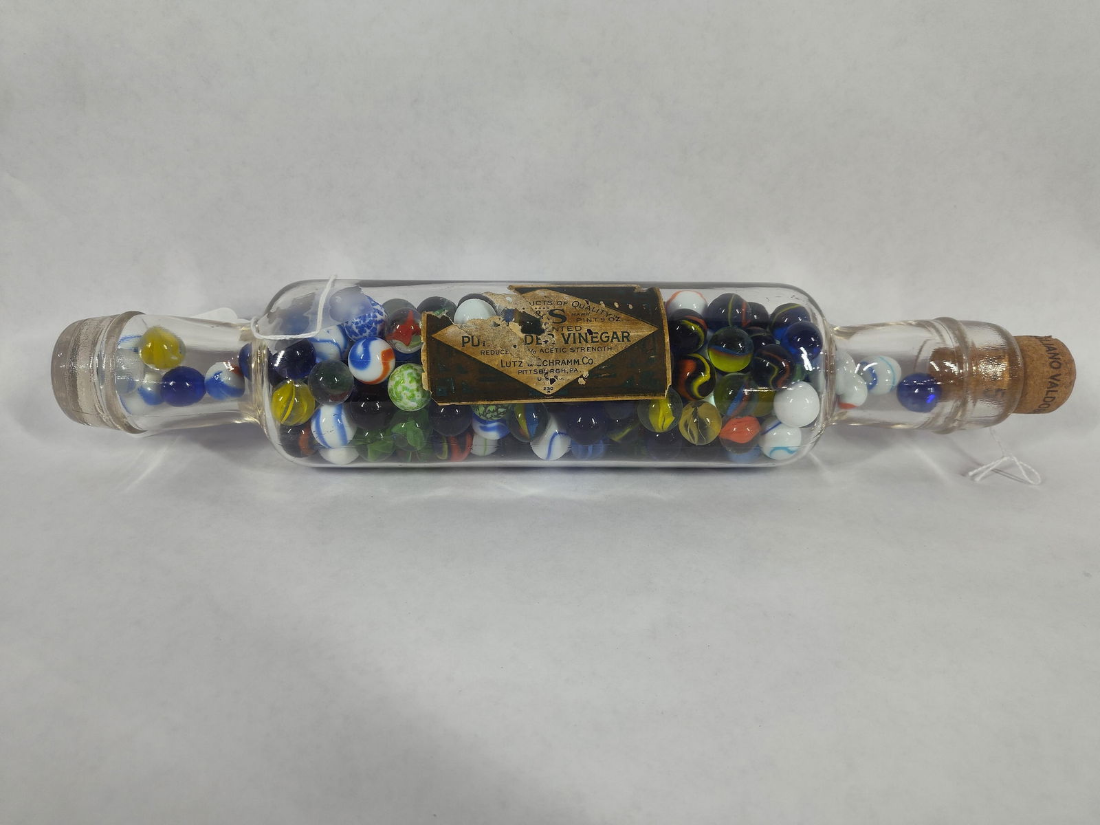 Glass Rolling Pin & Older Marbles (1 of 4)