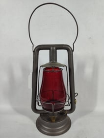 Clipper No 0 Red Globe Lantern