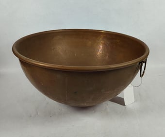Hammered Copper Candy Bowl