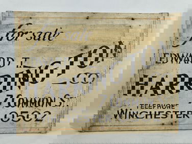 Edward T Harrington For Sale Sign