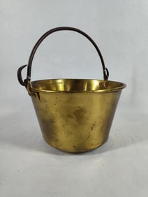 Quaint Little Brass Bucket