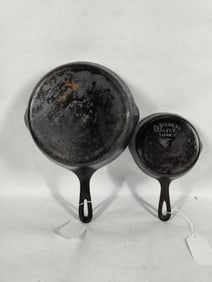 Griswold #7 and Wagner Ware #3 Skillets