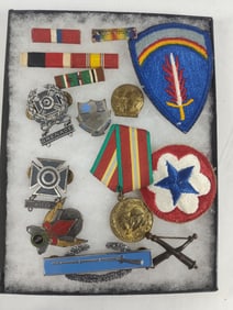 United States Army SSI insignias, pins, badges, Combat medals and more