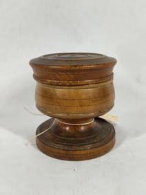 New England Treenware Covered Jar