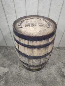 Smith Distillery Full Size Whiskey/Bourbon Barrel