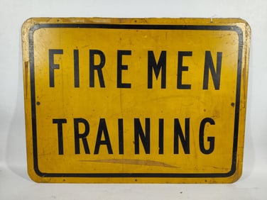 SSS Fire men Training Sign