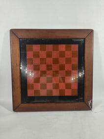Hand painted Framed Game Board