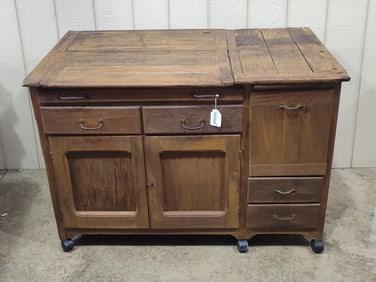 Wonderful Lift Top Bakers Cabinet
