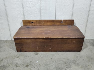 Slant Top Wall Mount or Table Top Storage Box