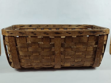 Excellent Rectangle Gathering Basket