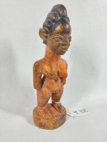 African Yoruba Female Statue