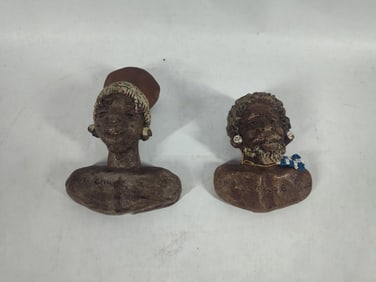 Hand Sculpted African Figures