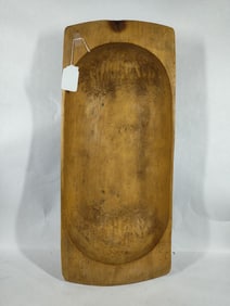 Antique Dough Trough/Trencher Bowl