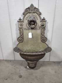 Alois Kolben German Wall Fountain