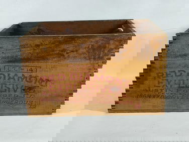 Red Diamond Explosive Crate