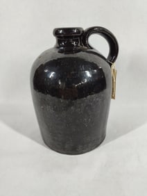 Redware Black Glazed Jug