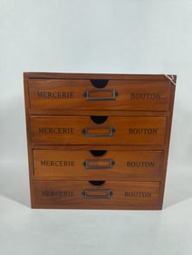 4 Drawer Mercerie Chest