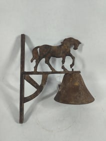 Cast Iron Horse DInner Bell
