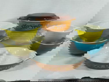 Primary Colors, Early American, and Other Pyrex