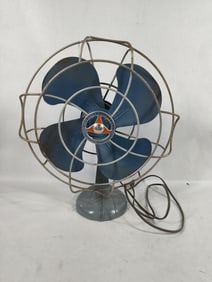 Silex-Handy Breeze Industrial four blade Table top Fan w/ cast iron base