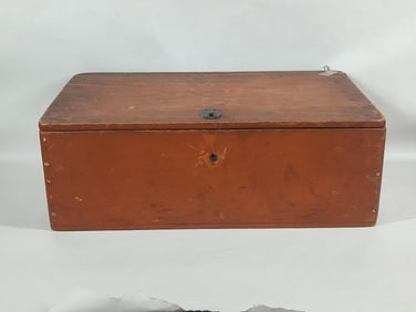 Salmon Painted Bittersweet Pin Box
