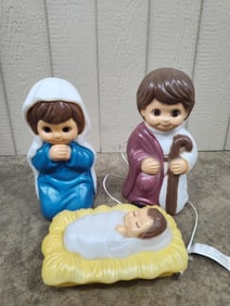 Nativity Scene Blow Molds
